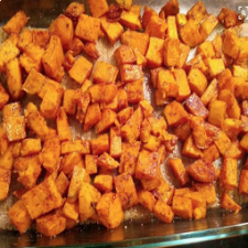  Diced Sweet Potatoes | Gluten Free and Paleo